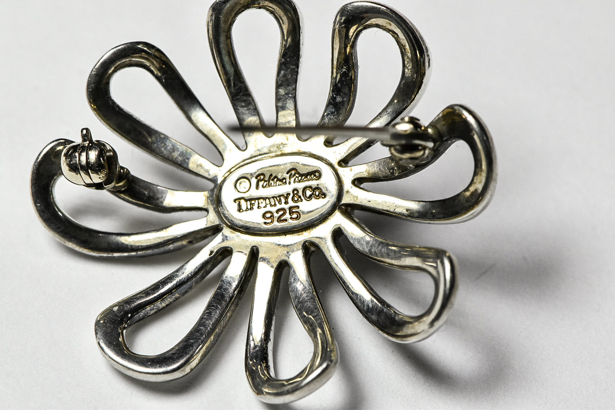 Sterling Silver Tiffany & Co Paloma Picasso Pin – Majestic