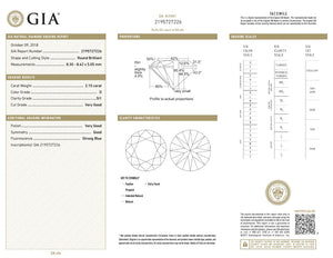 2.15 CT Round GIA SI1/D