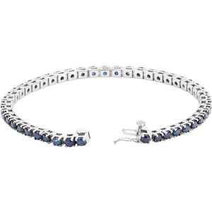 14K Gold Line 7" Bracelet