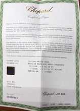 Load image into Gallery viewer, 18K White Gold Chopard Happy Diamond Earrings