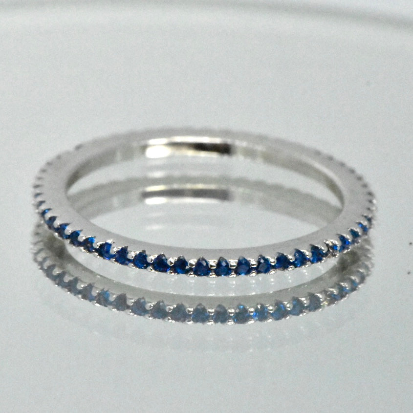 Swarovski crystal on sale eternity band