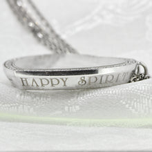 Load image into Gallery viewer, 18K White Gold Chopard Happy Spirit Heart Pendant
