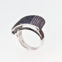 Load image into Gallery viewer, Sterling Silver Ring with Swarovski Crystal