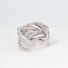Load image into Gallery viewer, Sterling Silver Ring with Swarovski Crystal