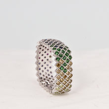 Load image into Gallery viewer, Sterling Silver Ring with Swarovski Crystal