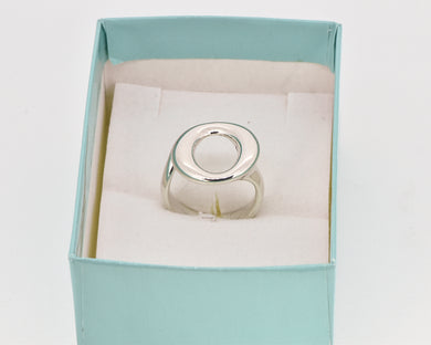 Sterling Silver Tiffany & Co Elsa Peretti Ring