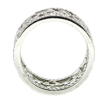 Load image into Gallery viewer, 14K White Gold Clover Engagement Ring*