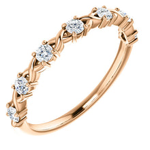 Load image into Gallery viewer, 14K Diamond Anniversary Band