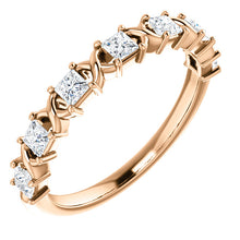Load image into Gallery viewer, 14K Diamond Anniversary Band