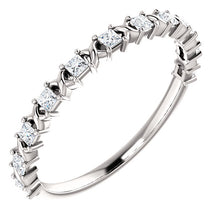 Load image into Gallery viewer, 14K Diamond Anniversary Band