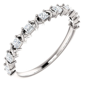 14K Diamond Anniversary Band