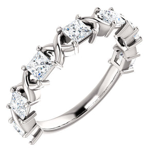 14K Diamond Anniversary Band