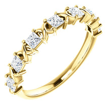 Load image into Gallery viewer, 14K Diamond Anniversary Band