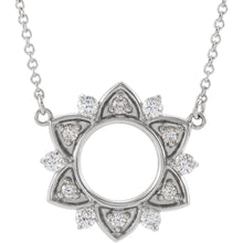 Load image into Gallery viewer, 14K 1/3 CTW Diamond Accented Necklace