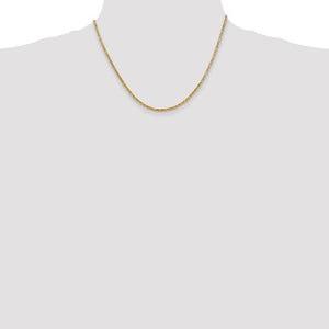 14K Gold/Sterling Silver Byzantine Chain