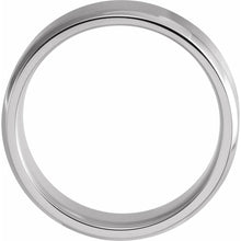 Load image into Gallery viewer, 14K Gold Beveled Edge Band with Satin Finish