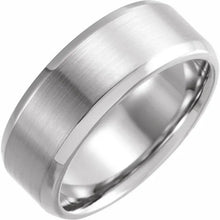 Load image into Gallery viewer, 14K Gold Beveled Edge Band with Satin Finish