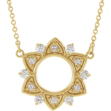 Load image into Gallery viewer, 14K 1/3 CTW Diamond Accented Necklace