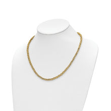 Load image into Gallery viewer, 14K Gold/Sterling Silver Byzantine Chain