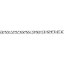 Load image into Gallery viewer, 14K Gold/Sterling Silver Byzantine Chain