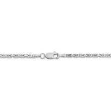 Load image into Gallery viewer, 14K Gold/Sterling Silver Byzantine Chain