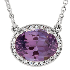 14K .05 CTW Diamond 16.5" Necklace